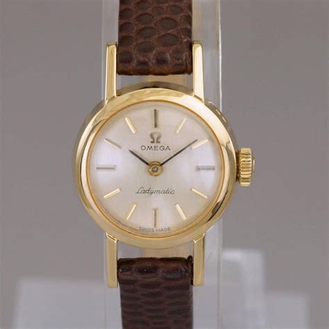 omega ladies gold watch 1968|vintage 1960s omega automatic watch.